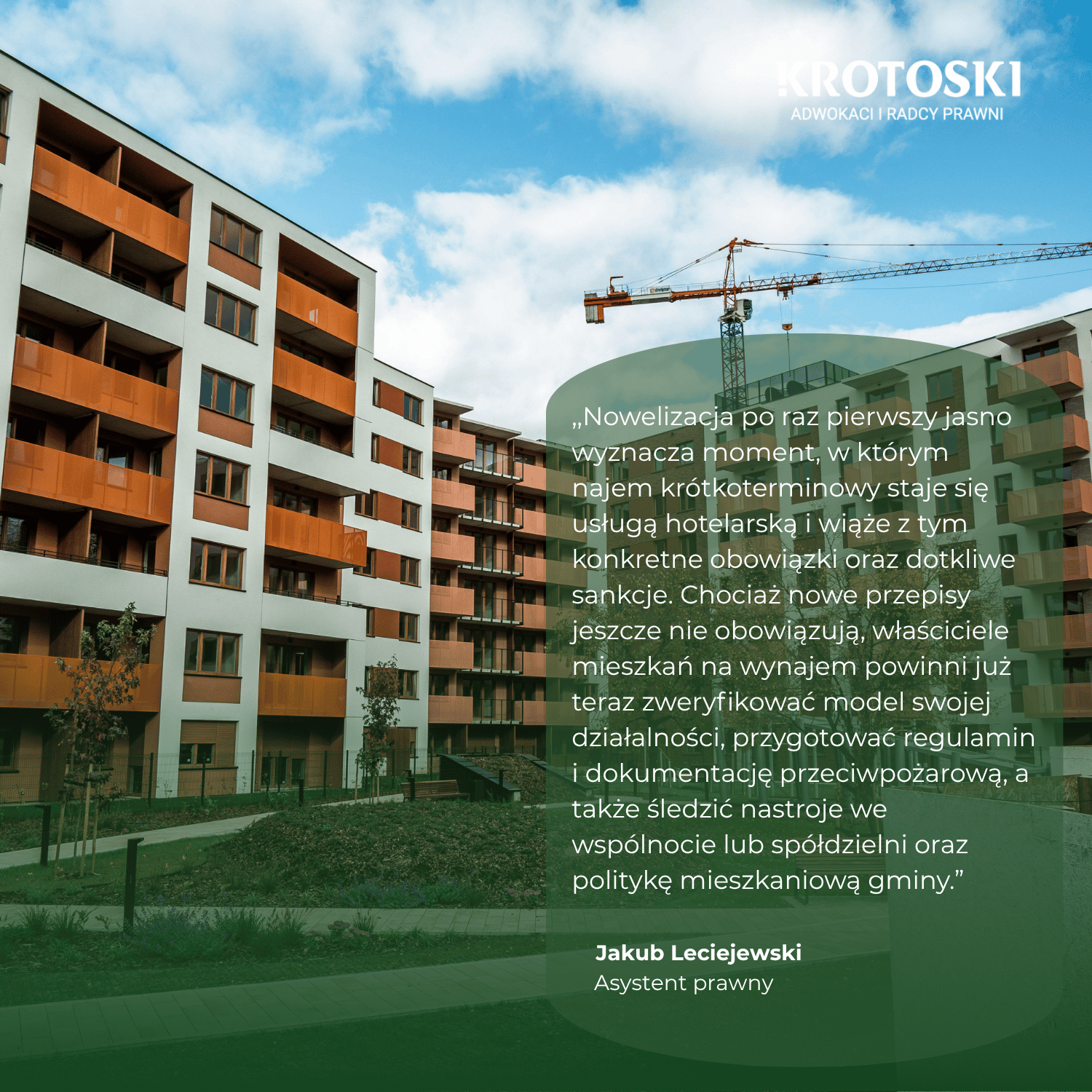 Klasyczny najem krótkoterminowy jako usługa hotelarska – 6 zmian, które warto znać
