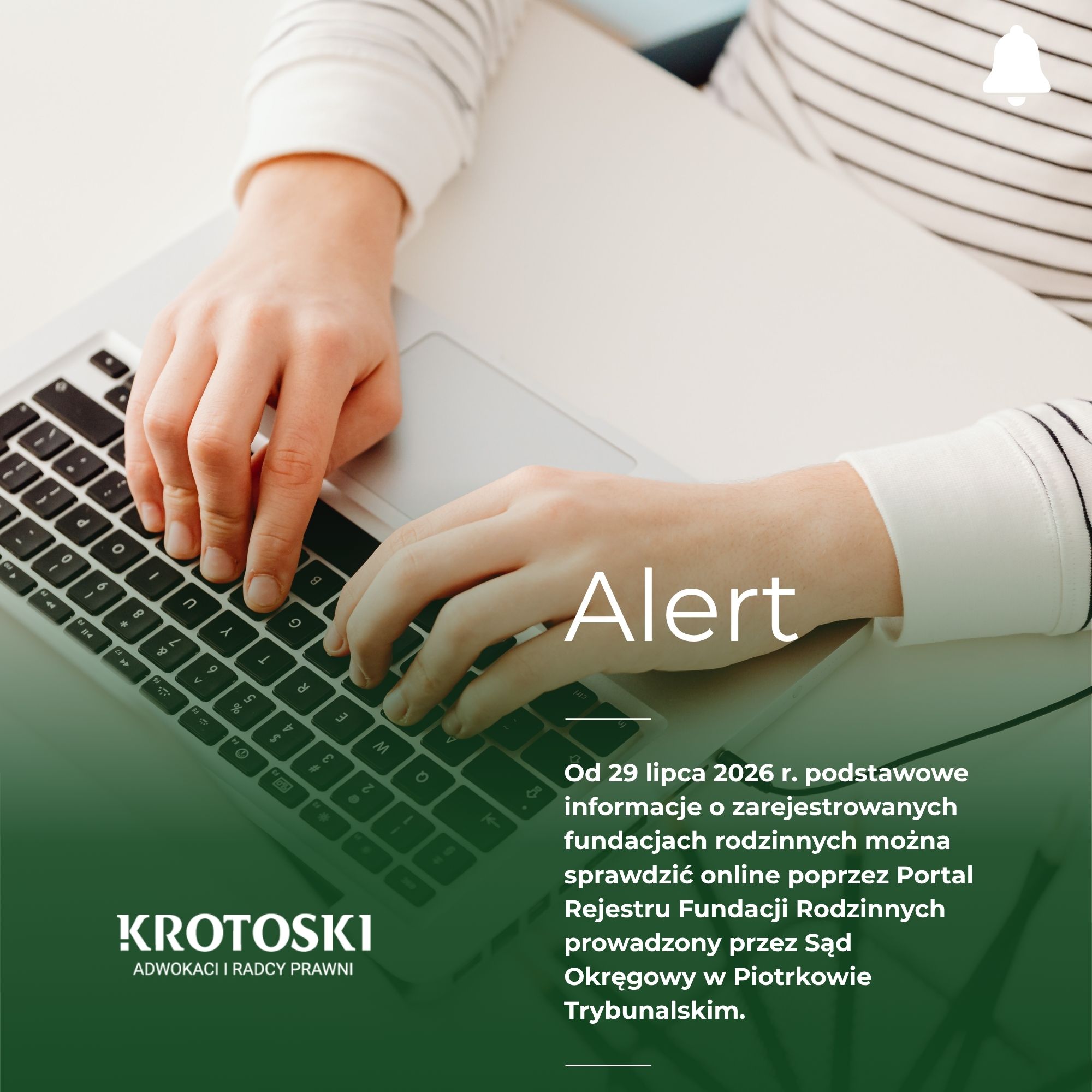 Rejestr Fundacji Rodzinnych dostępny online