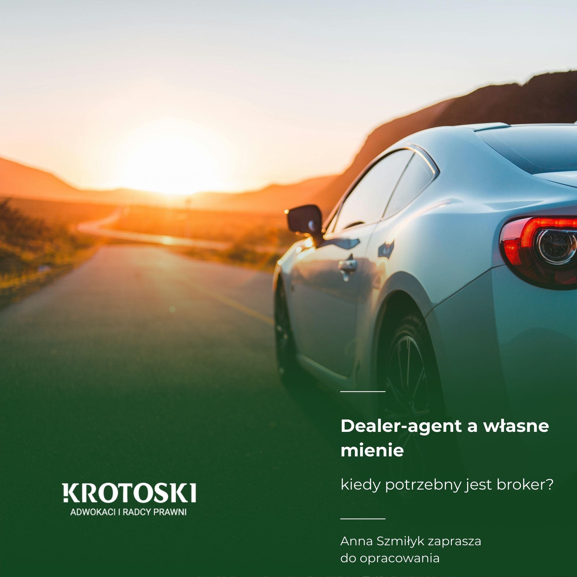 Czy dealer‑agent musi angażować brokera, aby ubezpieczyć własne mienie?