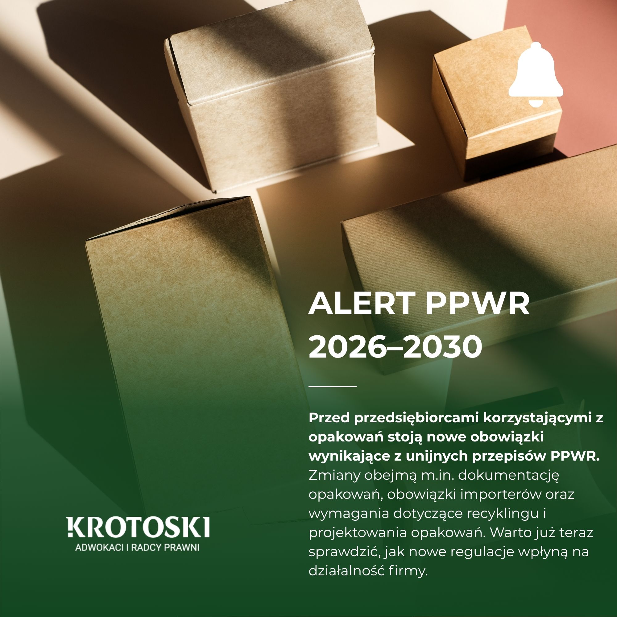 PPWR 2026–2030: nowe obowiązki dla firm korzystających z opakowań
