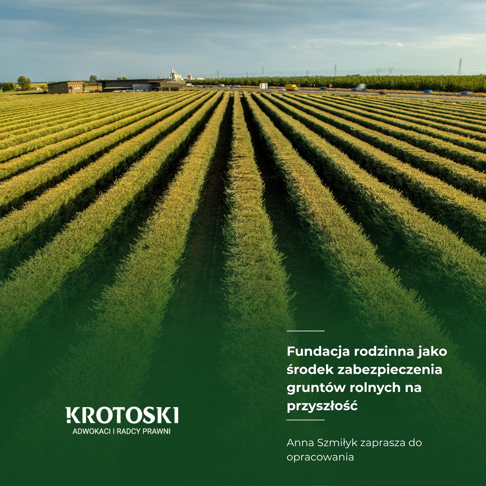 Fundacja rodzinna jako środek zabezpieczenia gruntów rolnych na przyszłość