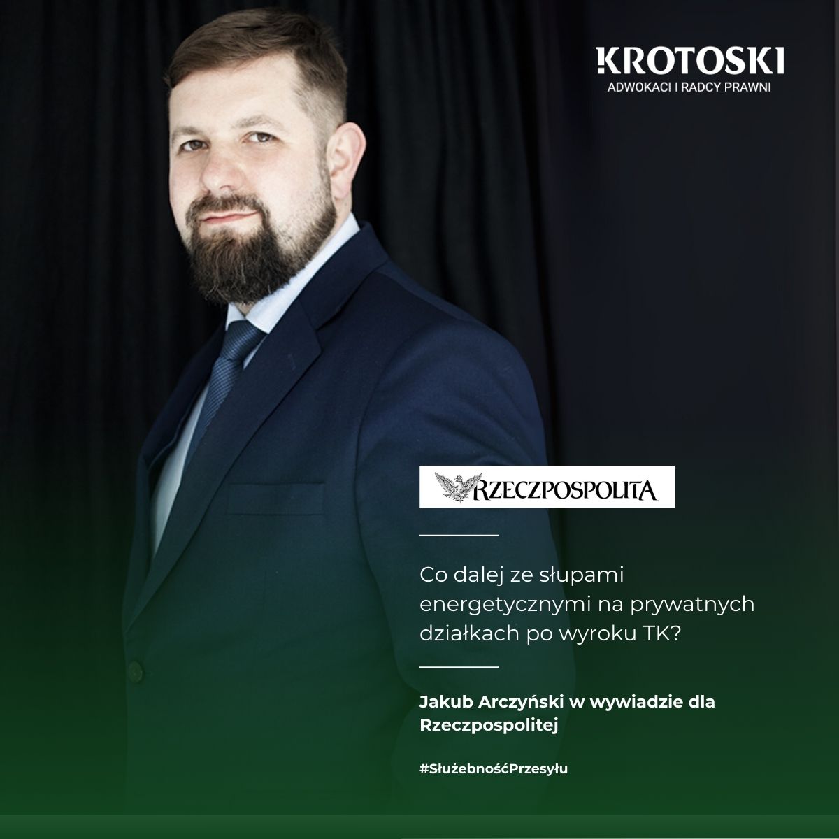 Co dalej ze słupami energetycznymi na prywatnych działkach po wyroku TK?