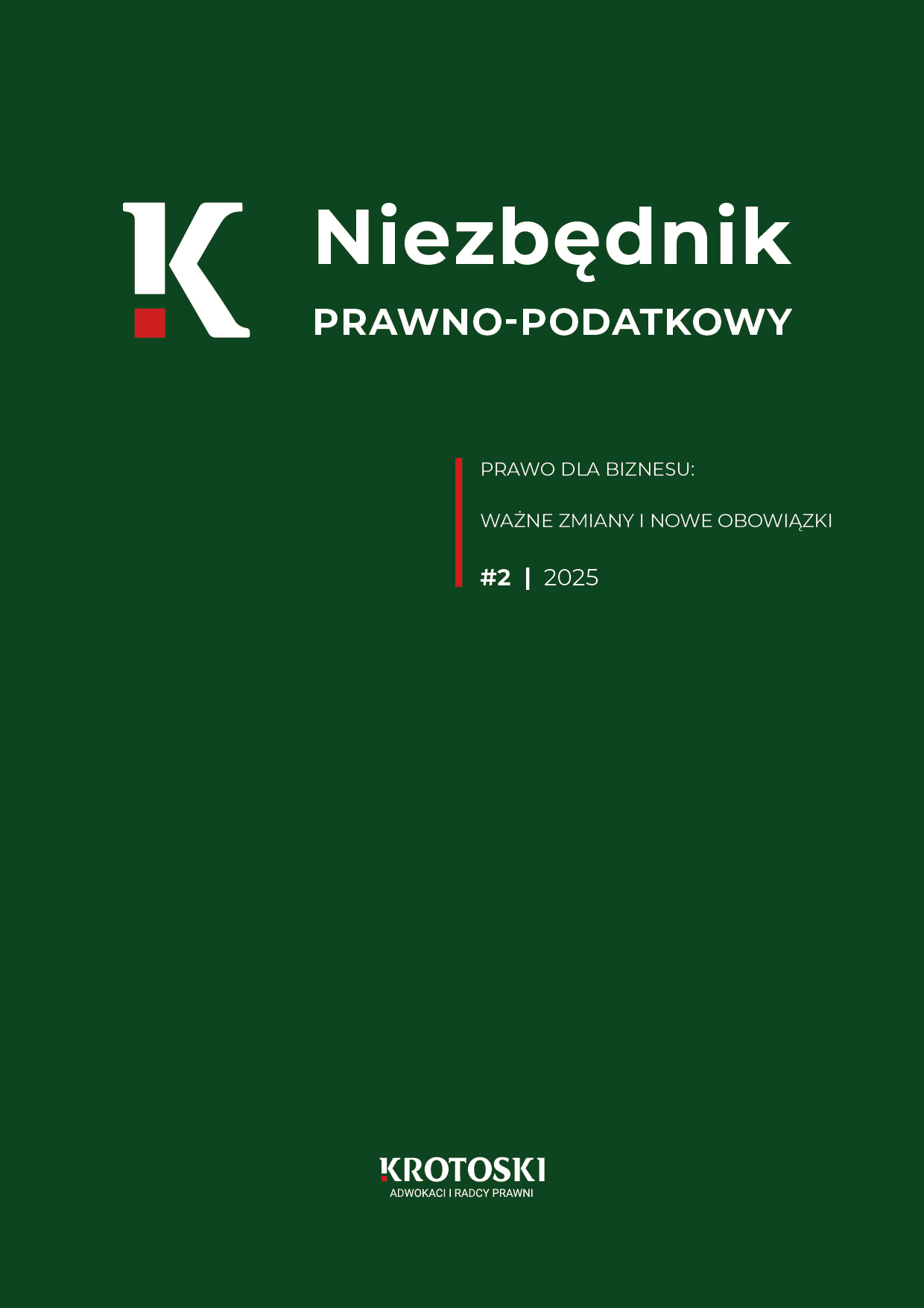 Niezbędnik prawno-podatkowy #2 2025